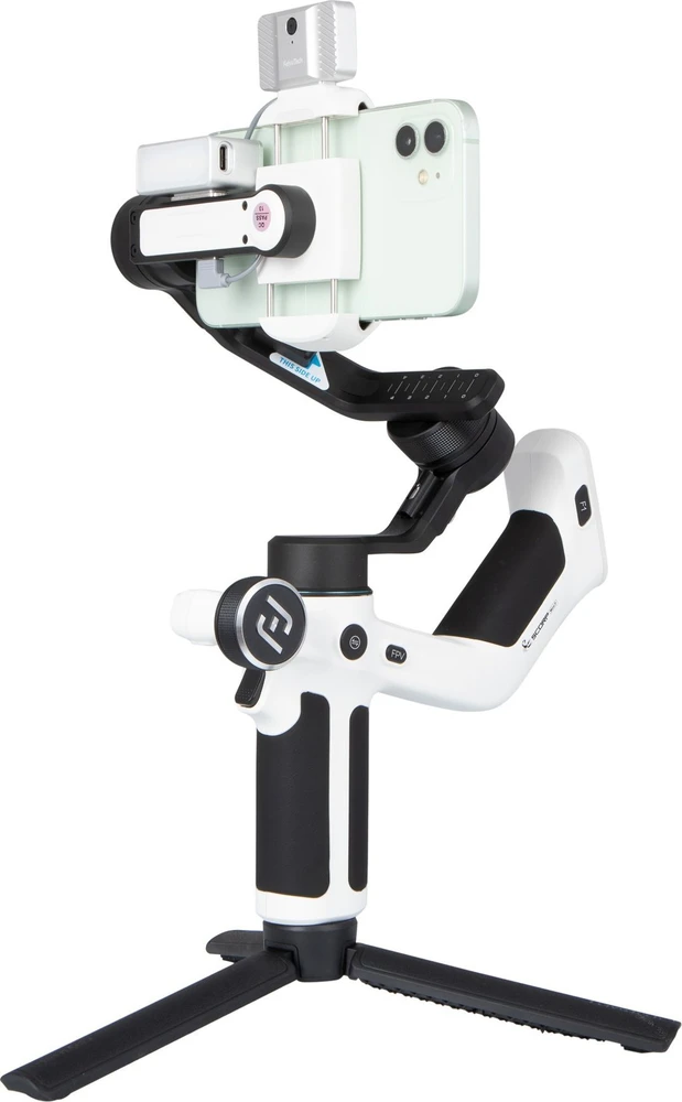 Feiyu Tech Išmaniojo telefono stabilizatorius – FeiyuTech Scorp Mini P Kit Baltas