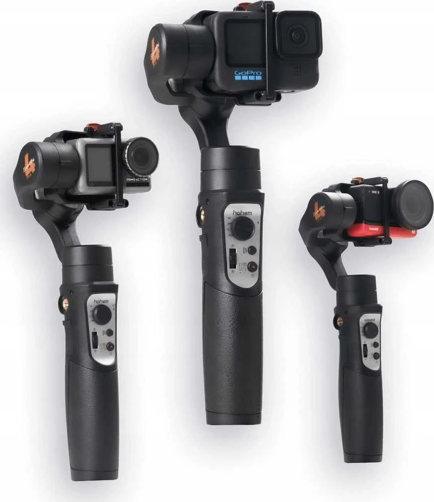 Hohem iSteady Pro4 Gimbal, skirtas sporto kameroms