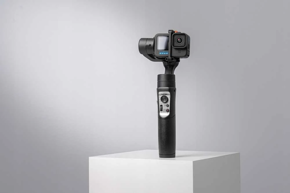 Hohem iSteady Pro4 Gimbal, skirtas sporto kameroms