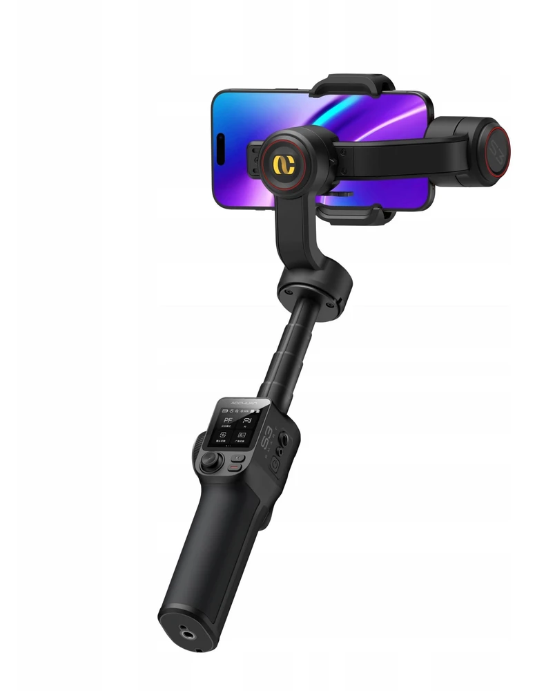 AOCHUAN S3 Gimbal with AI Sensor (Juodas)