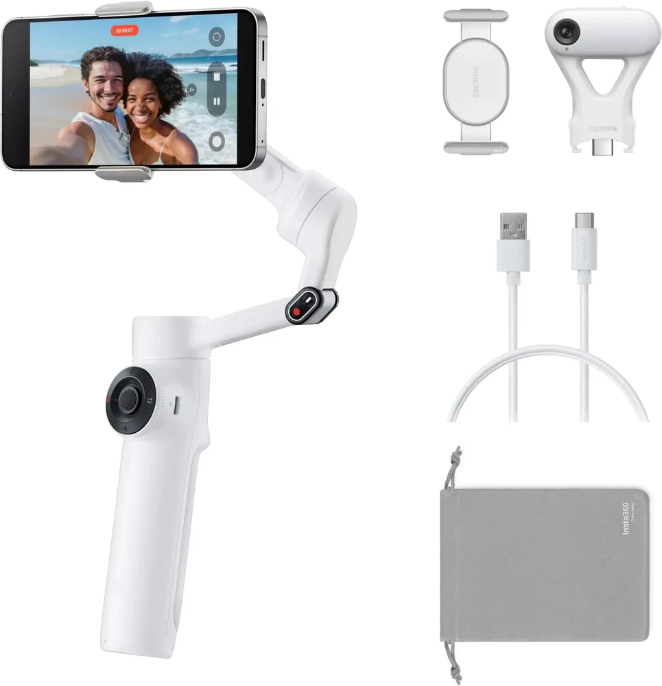 Insta360 Flow 2 AI Tracker Bundle/ Summit Baltas