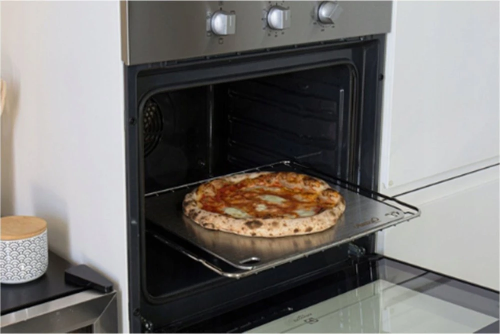 Gimetal Pizza baking tray, 40x35 cm, Amica