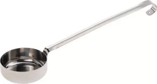 GI.METAL Nerūdijantis plienas flat bottom dose ladle. 170 gr capacity