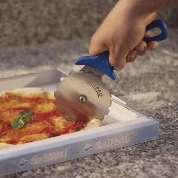 GI.METAL Pizza cutter, incision blade, can be sharpened, ø 100 mm, fixed grip