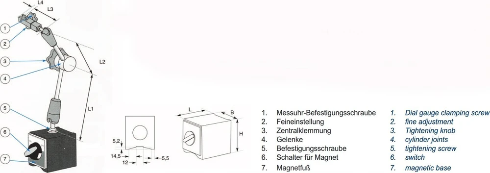 Gimex JUTIKLIO MAGNETO PAGRINDAS L = 345MM - 208.109