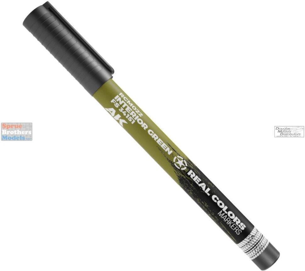 AK Interactive akrilinis žymeklis Interior Žalias FS34151 RCM022