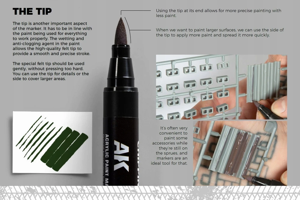 AK Interactive – Vokiškų tankų interjero RC markerių rinkinys RCM107