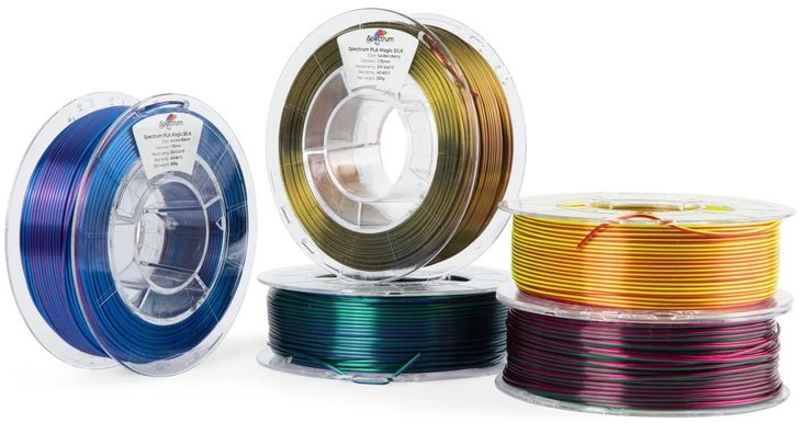 Spectrum PLA Magic Silk 5PACK