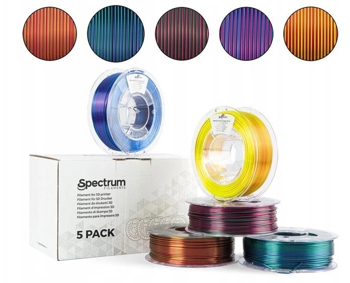 Spectrum PLA Magic Silk 5PACK
