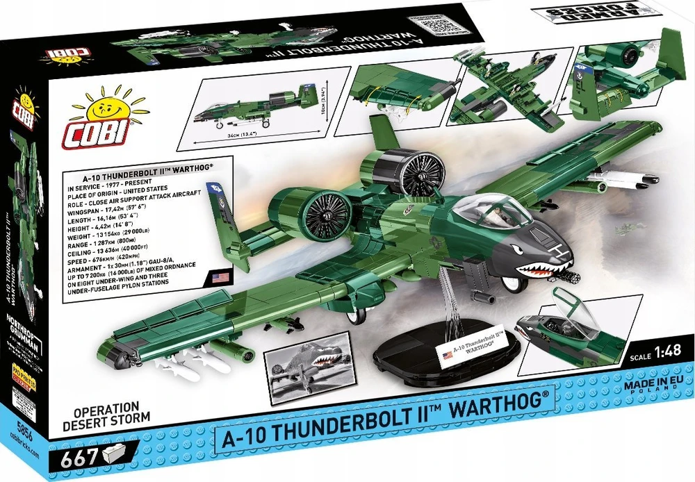 Cobi Ginkluotosios pajėgos A-10 Thunderbolt II Warthog