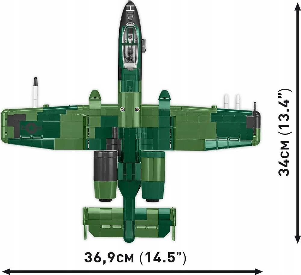 COBI-5856 blokuoja A10 Thunderbolt II lėktuvo vertę. 667