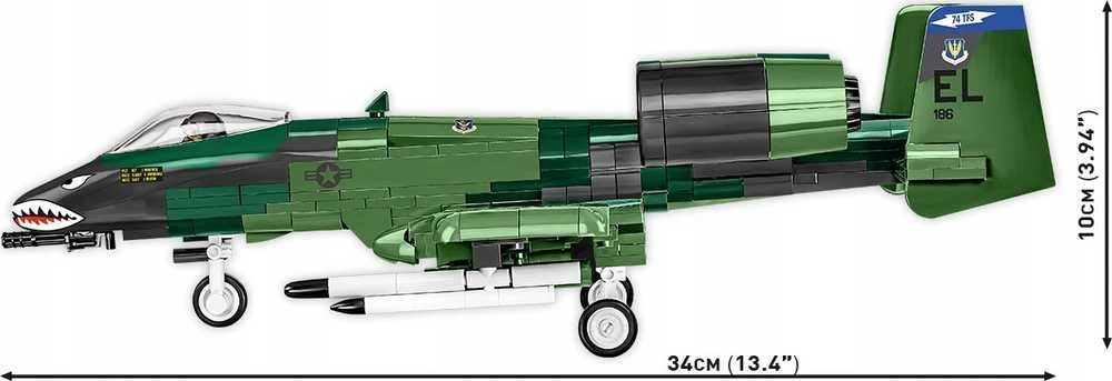 COBI-5856 blokuoja A10 Thunderbolt II lėktuvo vertę. 667