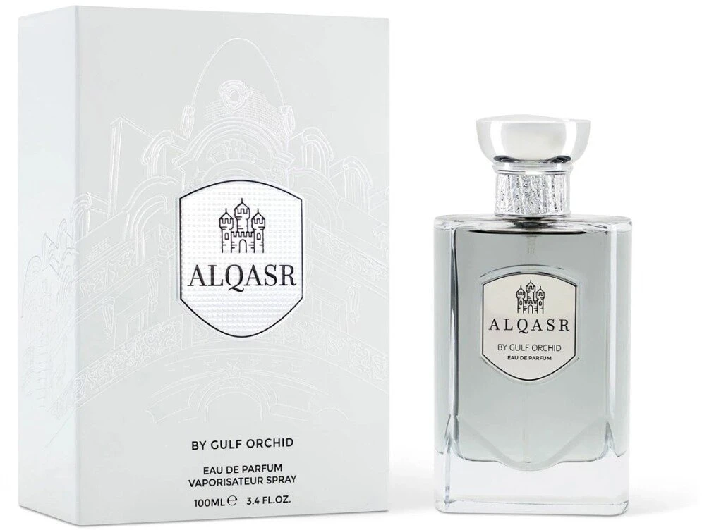 Gulf Orchid Al Qasr Sidabrinis EDP parfumuotas vanduo unisex, 100 ml