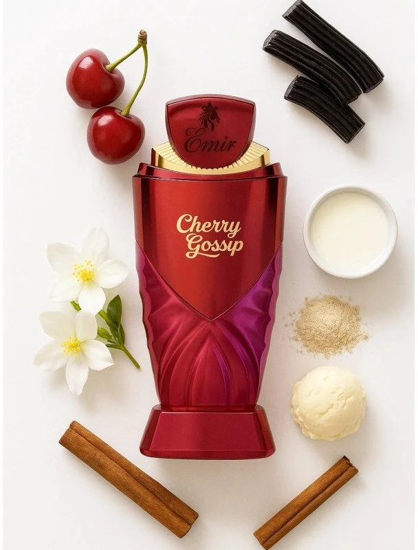 Emir Cherry Gossip EDP parfumuotas vanduo unisex, 100 ml