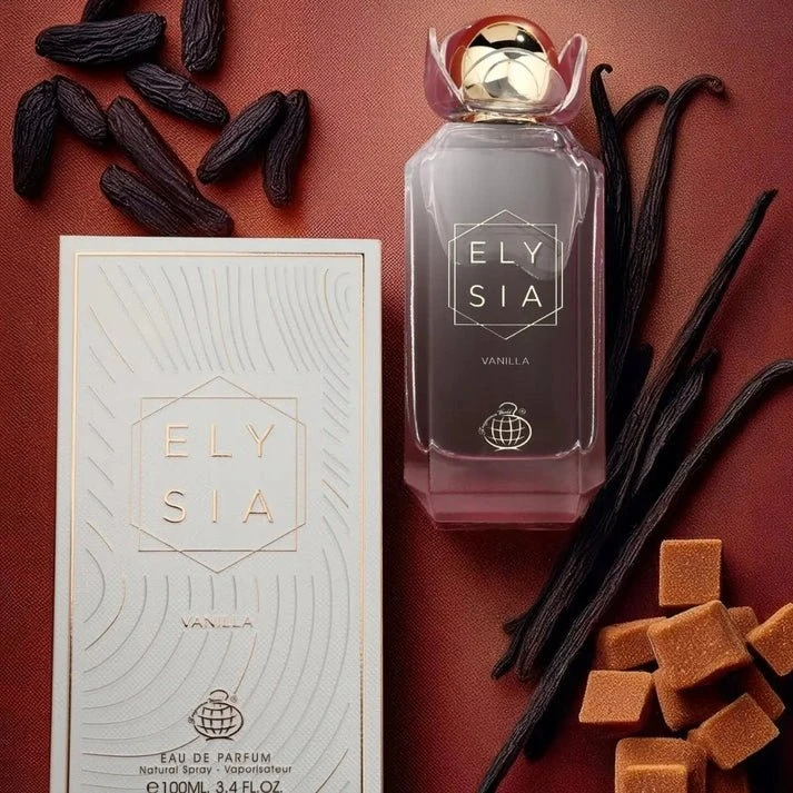 Fragrance World Elysia Vanilla EDP parfumuotas vanduo unisex, 100 ml