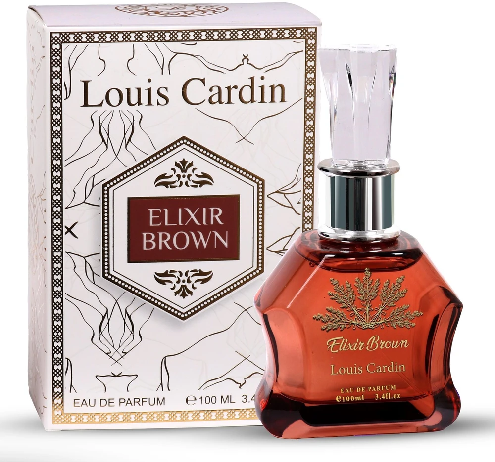 Giordano Amaro Louis Cardin Eliksyras Brown Eau De Parfum For Men 100 ml
