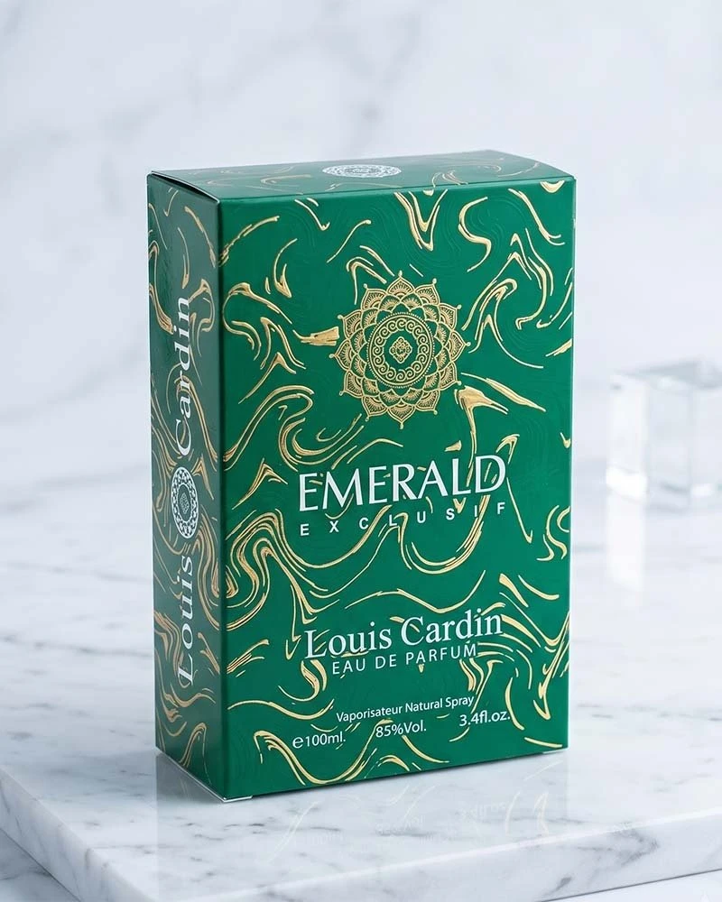 Louis Cardin Emerald Exclusif EDP kvepalai unisex, 100 ml