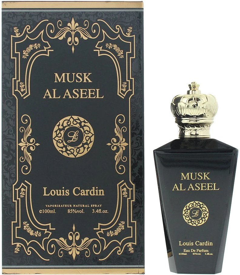 Louis Cardin Musk Al Aseel EDP parfumuotas vanduo unisex, 100 ml