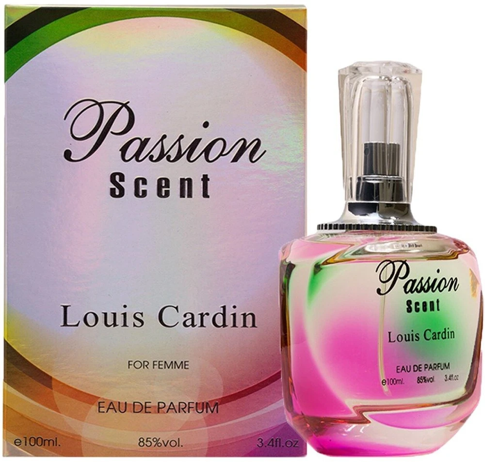 Louis Cardin Passion Scent EDP parfumuotas vanduo moterims, 100 ml