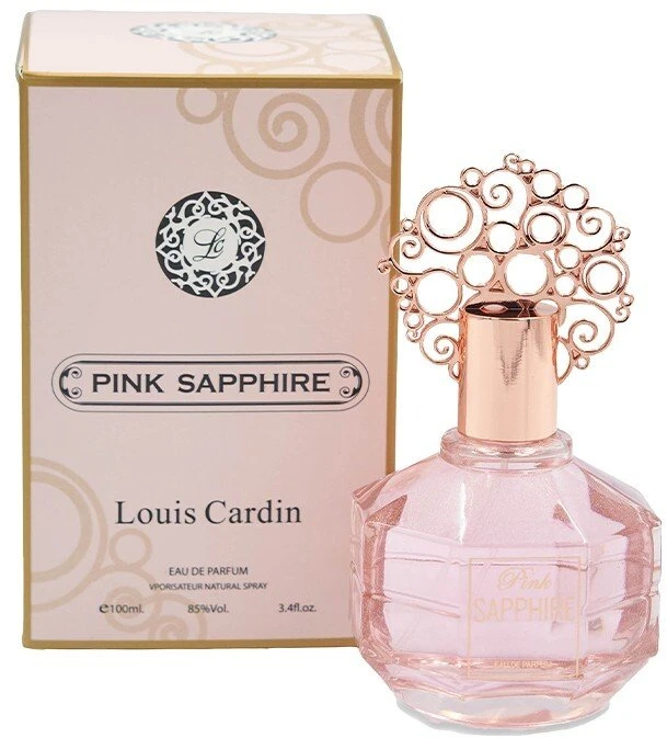 Louis Cardin Rožinė Sapphire EDP parfumuotas vanduo moterims, 100 ml
