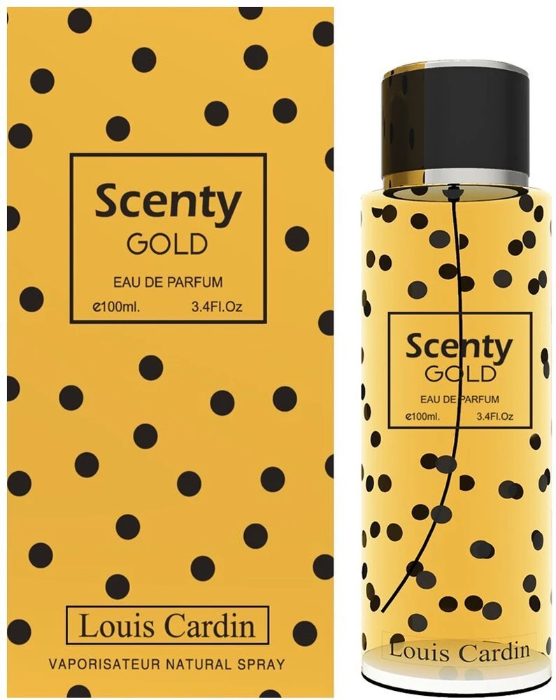Louis Cardin Scenty Gold EDP parfumuotas vanduo moterims, 100 ml