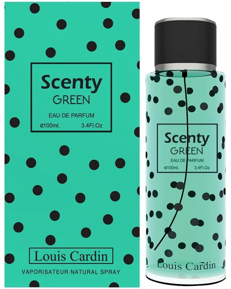 Louis Cardin Scenty Žalias EDP parfumuotas vanduo moterims, 100 ml