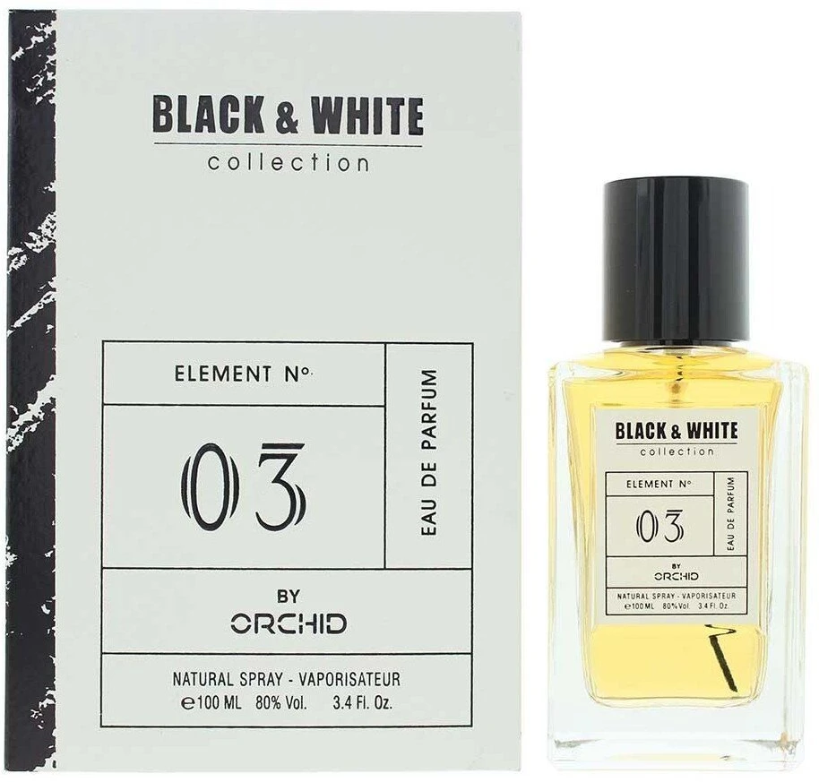 Orchid Juodas & Baltas Collection Element No. 03 EDP parfumuotas vanduo unisex, 100 ml