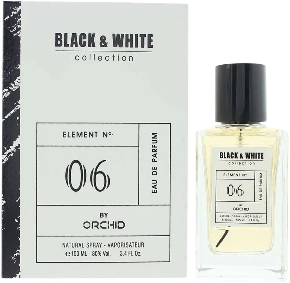 Orchid Juodas & Baltas Collection-Element No. 06 EDP parfumuotas vanduo unisex, 100 ml