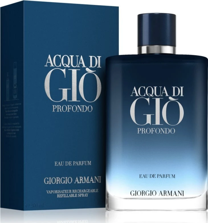 Armani Acqua Di Gio Profondo EDP parfumuotas vanduo vyrams, 200 ml