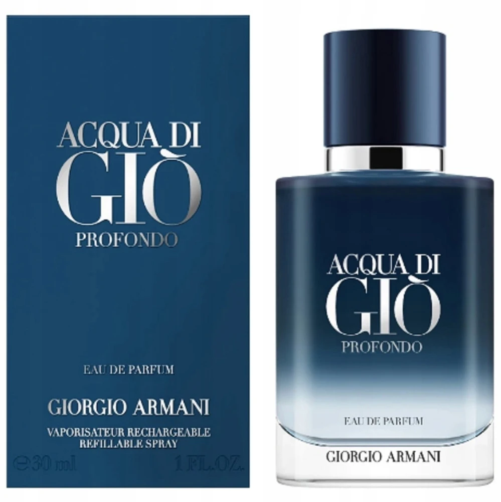 Armani Acqua Di Gio Profondo EDP parfumuotas vanduo vyrams, 30 ml