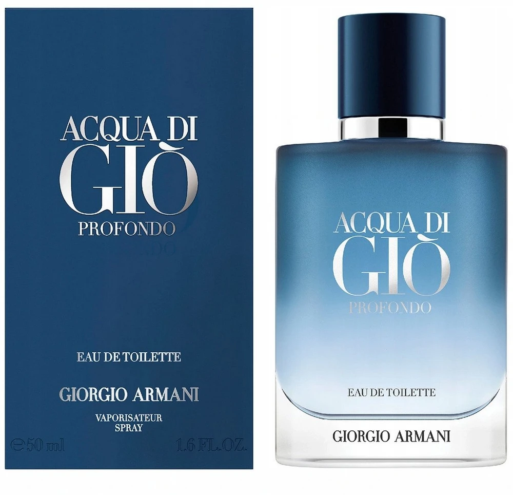 Armani Acqua Di Gio Profondo EDT tualetinis vanduo vyrams, 50 ml