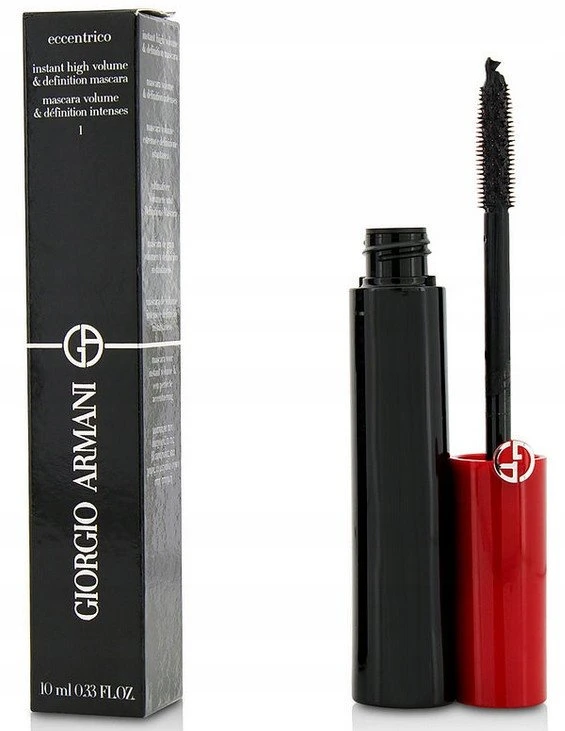 Armani Eccentrico Blakstienų tušas #01 Obsidian Juodas, 10 ml