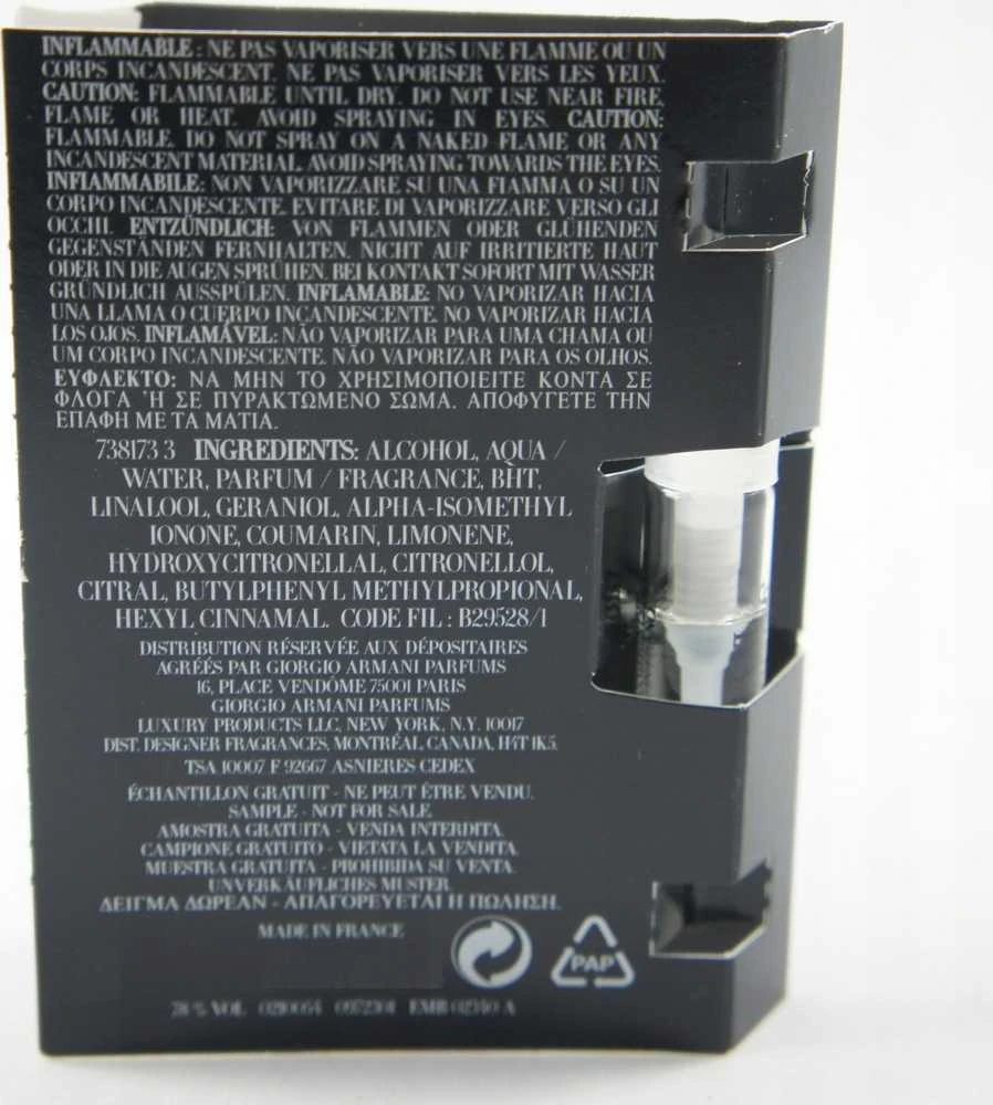 Kvepalai vyrams Giorgio Armani Armani Code EDP, 50 ml