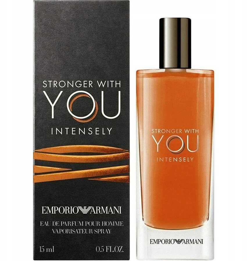 Giorgio Armani Emporio Armani Stronger With You Intensely EDP parfumuotas vanduo vyrams, 15 ml