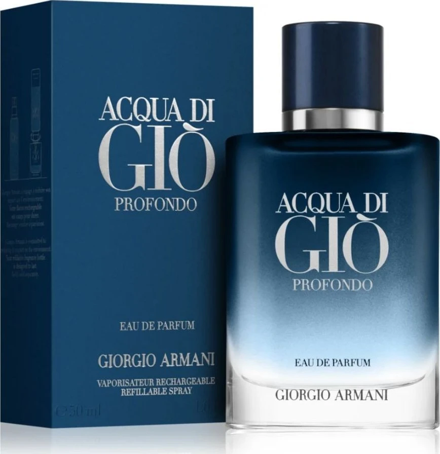 Giorgio Armani Acqua di Gio Profondo EDP parfumuotas vanduo vyrams, 50 ml