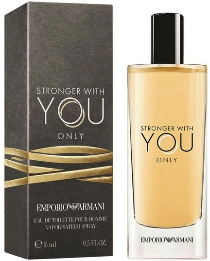 Giorgio Armani Emporio Armani Stronger With You Only EDT tualetinis vanduo vyrams, 15 ml