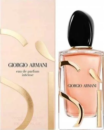 Giorgio Armani Si EDP parfumuotas vanduo Intense EDP parfumuotas vanduo moterims, 100 ml
