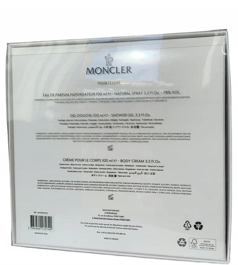 Moncler Pour Femme , 300 ml