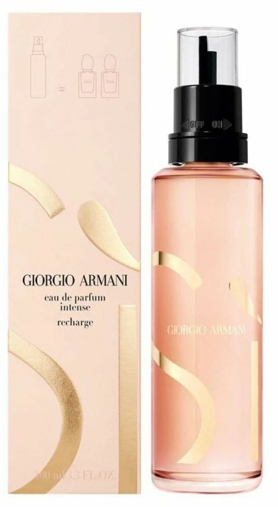 Giorgio Armani Sí Intense 2023 Refill EDP parfumuotas vanduo moterims, 100 ml
