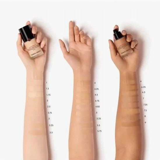 „Giorgio Armani Matt Makeup Power Fabric +“ (itin ilgai išliekantis besvoris matinis makiažo pagrindas), 30 ml, 2,75
