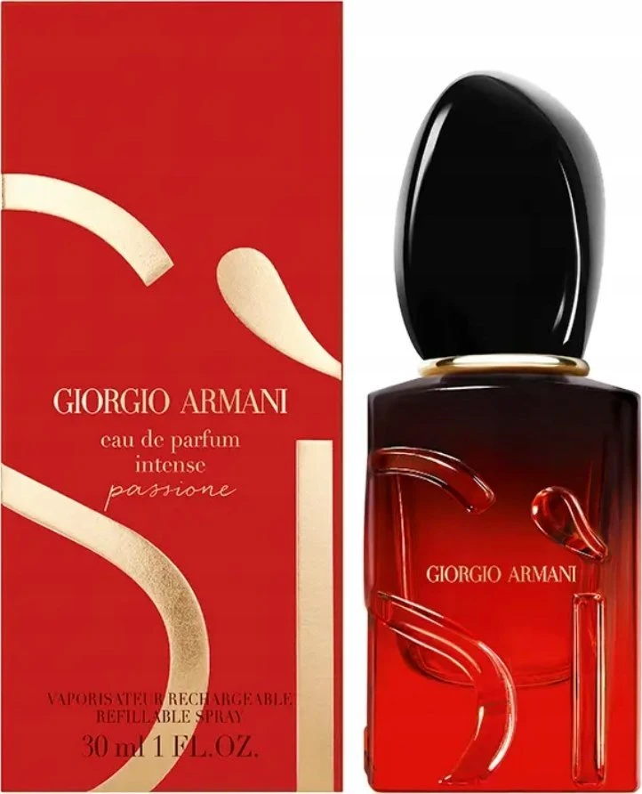 Armani Si Passione Intense EDP parfumuotas vanduo moterims, 30 ml
