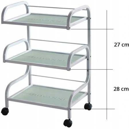 Activeshop Kosmetologinis vežimėlis 1014 GIOVANNI