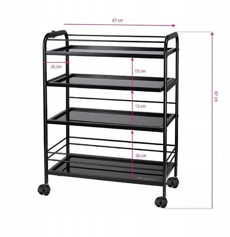 Activeshop Kosmetologinis vežimėlis 1015 GIOVANNI