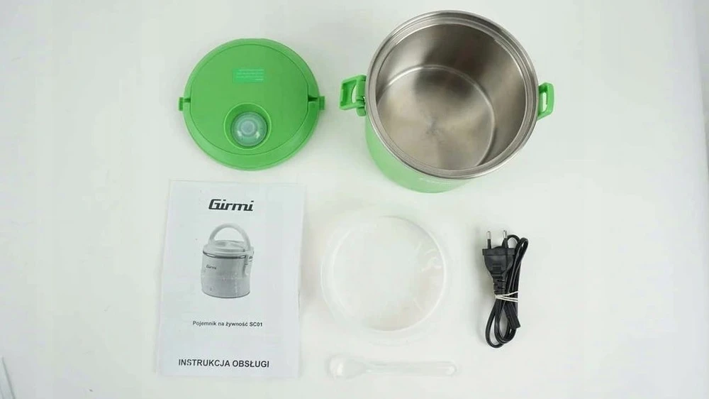 Girmi Lunch Box indas na żywność SC0103 žalias