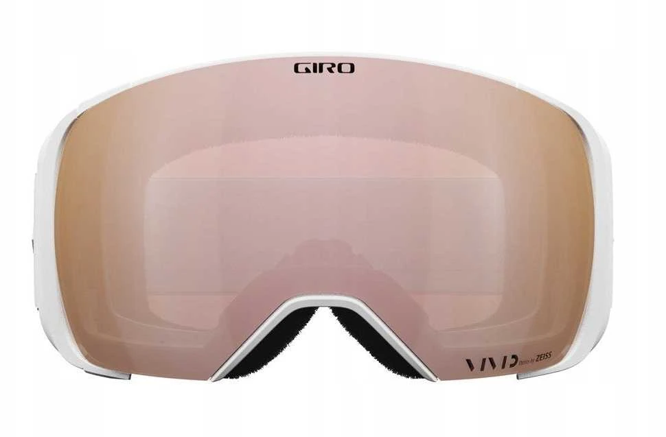 Giro Akiniai slidinėjimo GIRO COMP WITE BLISS (Veidrodinis spalvotas lęšis VIVID-Carl Zeiss ROSE GOLD 19-42% S2 + Veidrodinis spalvotas lęšis VIVID-Carl Zeiss INFRARED 50% S1) (NEW 2024/2025)