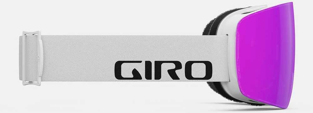 Giro Žiemos akiniai GIRO CONTOUR RS Baltas WORDMARK (Veidrodinis spalvotas stiklas VIVID-Carl Zeiss Rožinis 00% S2 + Veidrodinis spalvotas stiklas VIVID-Carl Zeiss INFRARED 58% S1) (NAUJI 2024/2025)