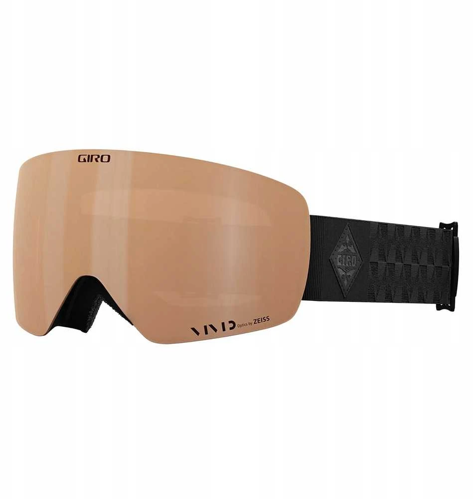 Giro Akiniai slidinėjimo GIRO CONTOUR RS Juodas BLISS (Veidrodinis spalvotas stiklas VIVID-Carl Zeiss COPPER 19-42% S2 + Veidrodinis spalvotas stiklas VIVID-Carl Zeiss INFRARED 58% S1) (NAUJI 2024/2025)