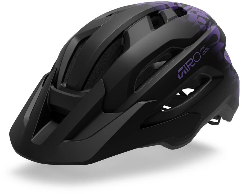 Giro GIRO FIXTURE II MIPS MTB šalmas, matinės juodos/violetinės spalvos, universalus dydis (54-61 cm),