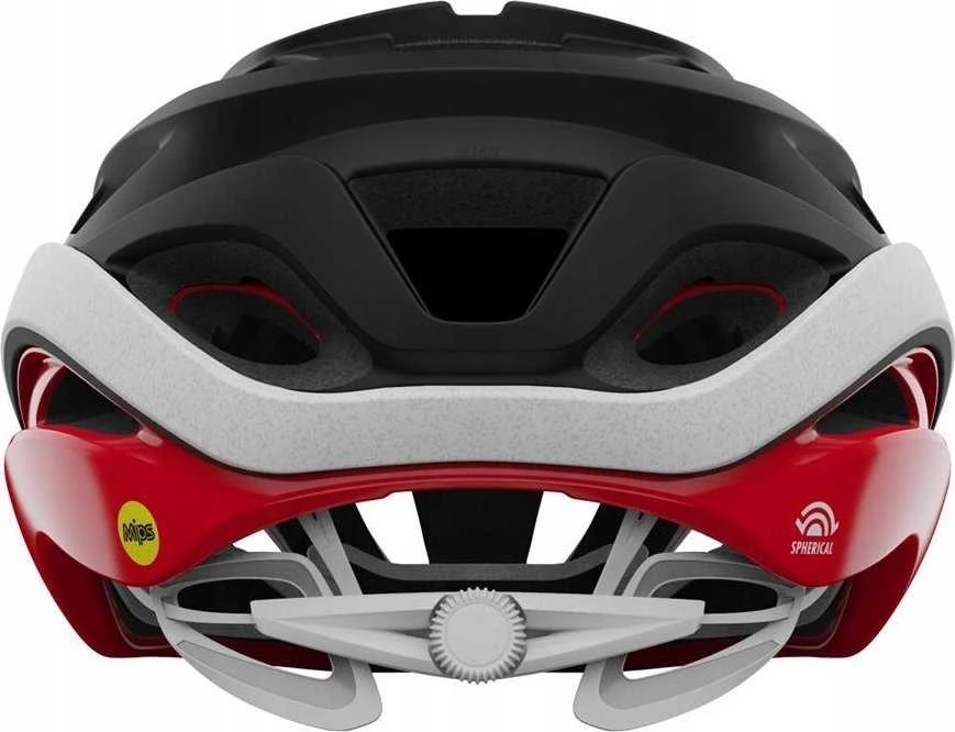 Giro Dviračio šalmas HELIOS SPHERICAL MIPS matinis juodas raudonas dydis M (55-59 cm)