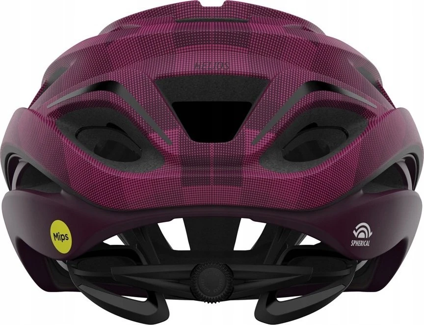 Giro Dviračio šalmas HELIOS SPHERICAL MIPS matinė tamsi vyšnia towers dydis M (55-59 cm) (GR-7159033)